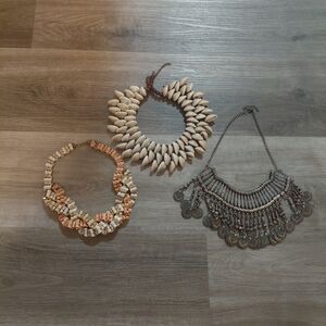 Elegant Multi-Color Necklace Set